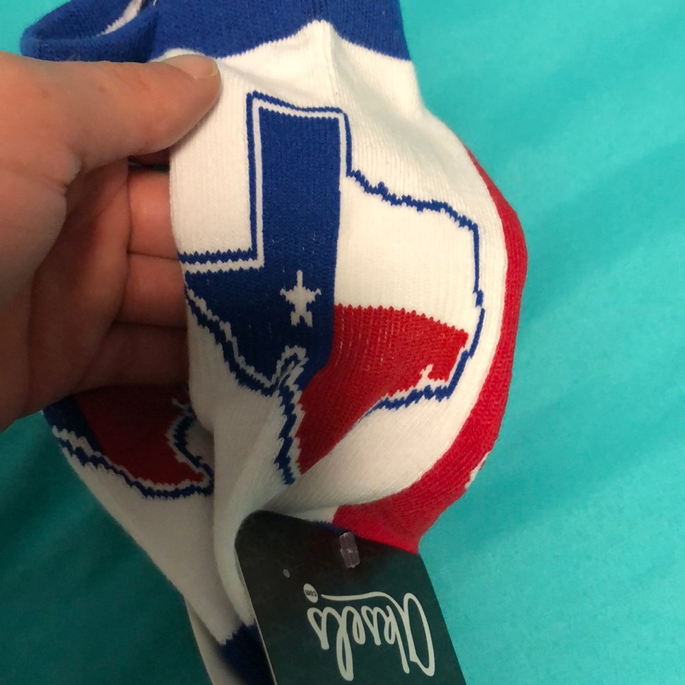 Brand new Texas fun socks!
